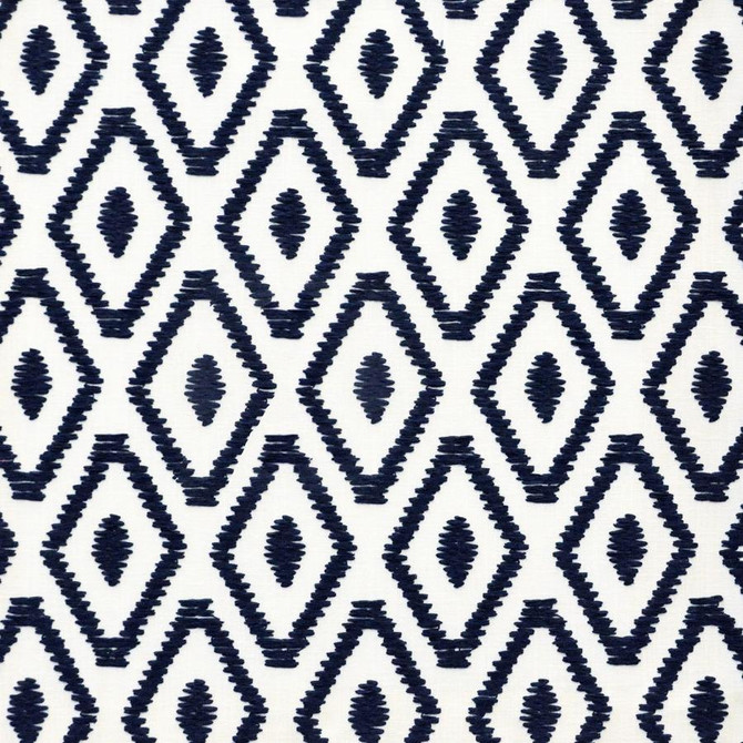 Solitaire # 845 Naval by Maxwell Fabric Color Theory-Vol.Vi Odyssey 82% POLYESTER/11% COTTON 7% LINEN INDIA V-6.5"H-3.4" 54"EMB51.5 - Fabric Carolina -