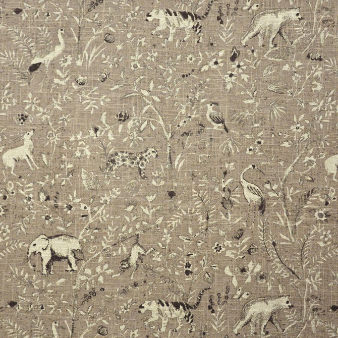 Tiergarten # 217 Mouse by Maxwell Fabric Color Theory-Vol.Vi Alabaster 55% LINEN/45% VISCOSE UNITED KINGDOM V-25"H-27" 53" - Fabric Carolina -
