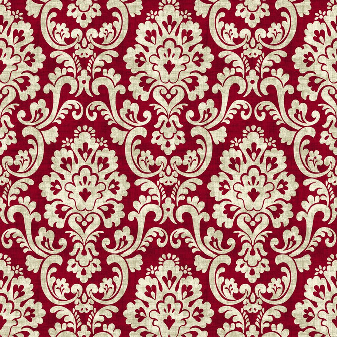 Frescato Damask Reversal Red Hot by RM CoCo Fabric ColorWorks Spring 2022 RM Studio See Sample 0 Horizontal: 13.5 and Vertical: 20.5 0 - Fabric Carolina -