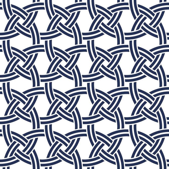 Nautical Knot Admiral by RM CoCo Fabric