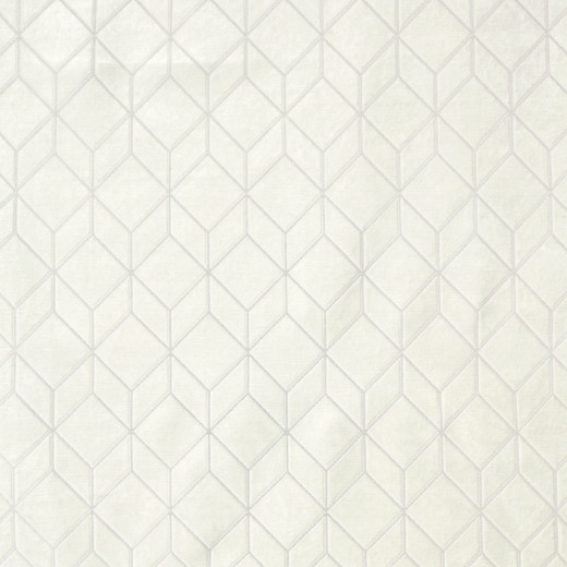 Cologne A - Pure White by Europatex Fabric Cologne 100% Polyester China See Sample Horizontal: N/A and Vertical: N/A 55.00 inches  - Fabric Carolina -