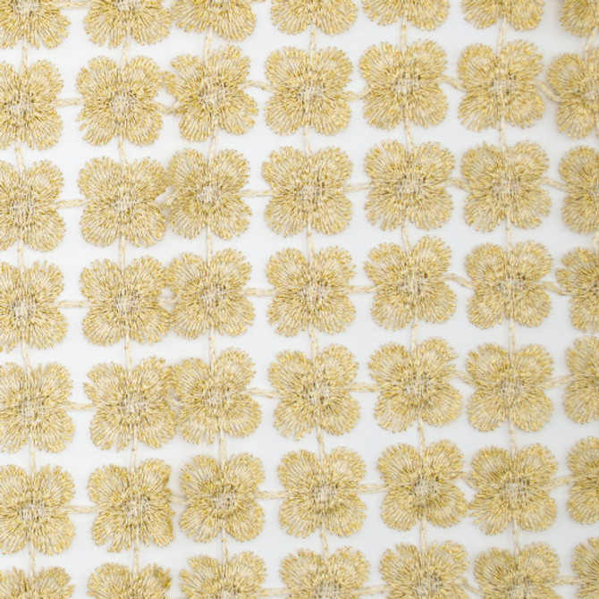 Daphne - Gold by Europatex Fabric Daphne 100% Polyester China See Sample Horizontal: N/A and Vertical: N/A 110.00 inches  - Fabric Carolina -