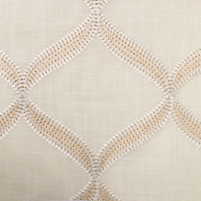 Samuel Pearl by Europatex Fabric Samuel 100% Polyester 5.5" H, 6.25" V 55.00 inches - Fabric Carolina -