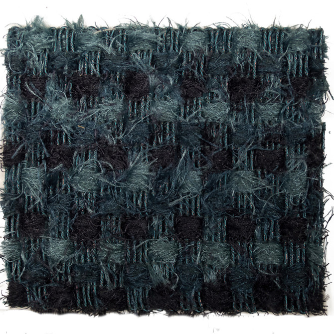 Fuzzy Battleship by Europatex Fabric Fuzzy 47.6% Polyester, 31.7% Cotton, 20.7% Metallic Yarns 3.50 inches - Fabric Carolina -