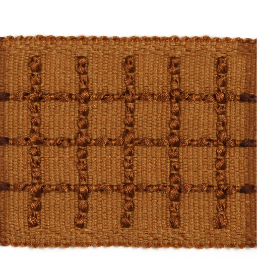 Huanta - Rust by Europatex Fabric Helsinki Collection 100% Polyester China See Sample Horizontal: N/A and Vertical: N/A 3.00 inches  - Fabric Carolina -