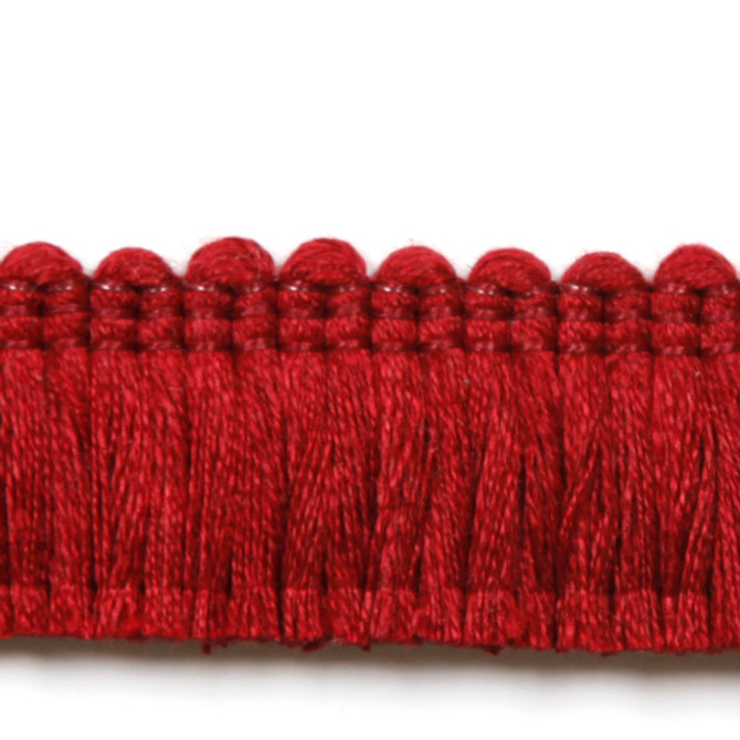 Legacy Brushed Fringe Cherry by Europatex Fabric Legacy 97% Linen / 3% Polyester China See Sample Horizontal: N/A and Vertical: N/A 1.20 inches  - Fabric Carolina -