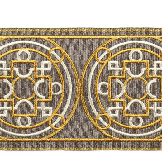 Sion - Dusk by Europatex Fabric Tapes Galore 100% Polyester China See Sample Horizontal: N/A and Vertical: N/A 3.55 inches  - Fabric Carolina -