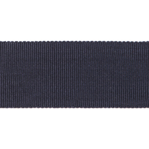 Versailles 1.5" Grosgrain Ribbon - Indigo by Europatex Fabric Versailles 100% Rayon China See Sample Horizontal: N/A and Vertical: N/A 1.50 inches  - Fabric Carolina -