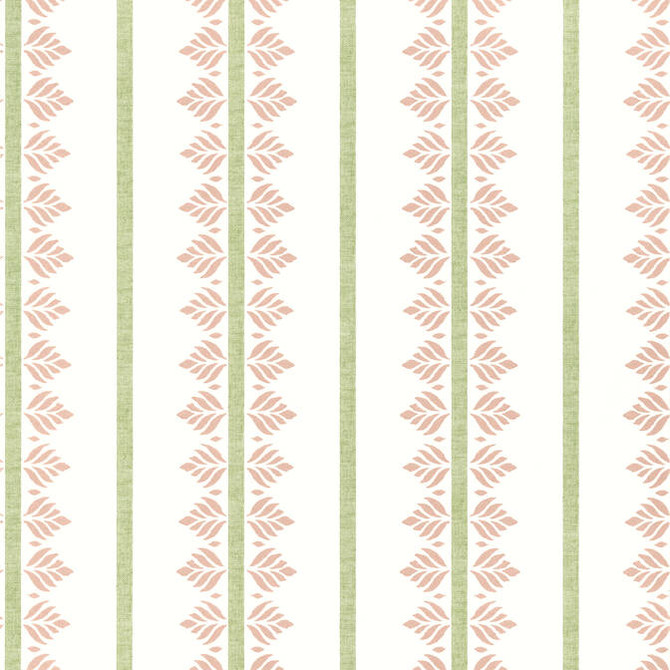 Fern Stripe Pink AT15100 by Anna French Wallpaper Anna French Wallpaper Fern Stripe Pink AT15100Wallpaper Antilles Non Woven Wallpaper UNITED STATES </p><p>Repeat: V: 6.25 27 - Fabric Carolina -