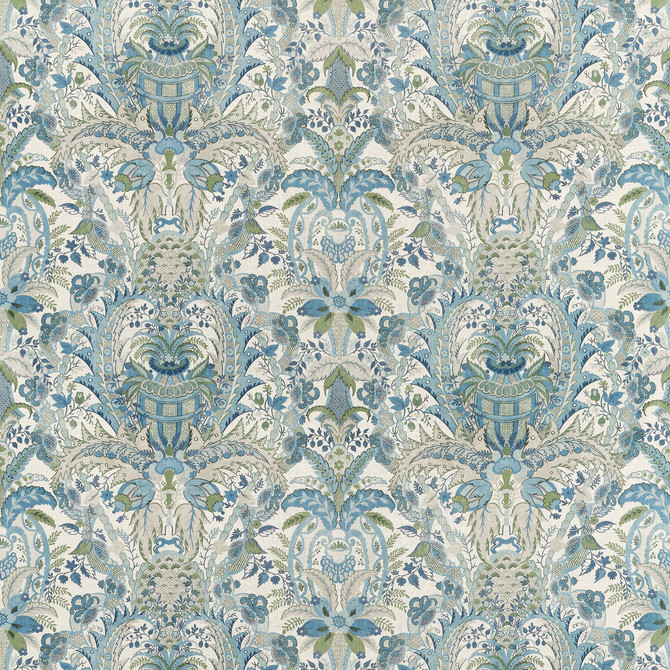 Narbeth Blue and Green AF57858 by Anna French Fabric Anna French Fabric Narbeth Blue and Green AF57858Fabric Bristol </p><p>Repeat: V: 26.25" (66.68 cm) 54.00" (137.16 cm) - Fabric Carolina -