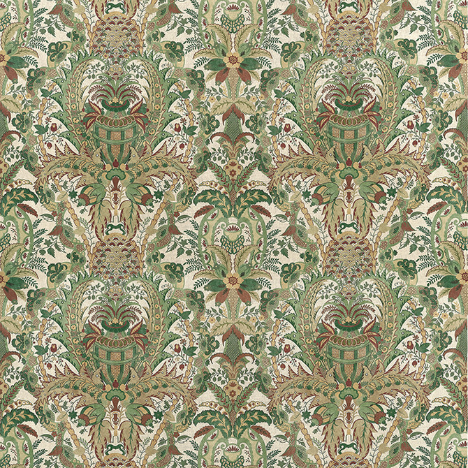 Narbeth Natural and Green AF57860 by Anna French Fabric Anna French Fabric Narbeth Natural and Green AF57860Fabric Bristol Fabric Book 51% Cotton, 49% Linen UNITED KINGDOM </p><p>Repeat: V: 26.25 54 - Fabric Carolina -