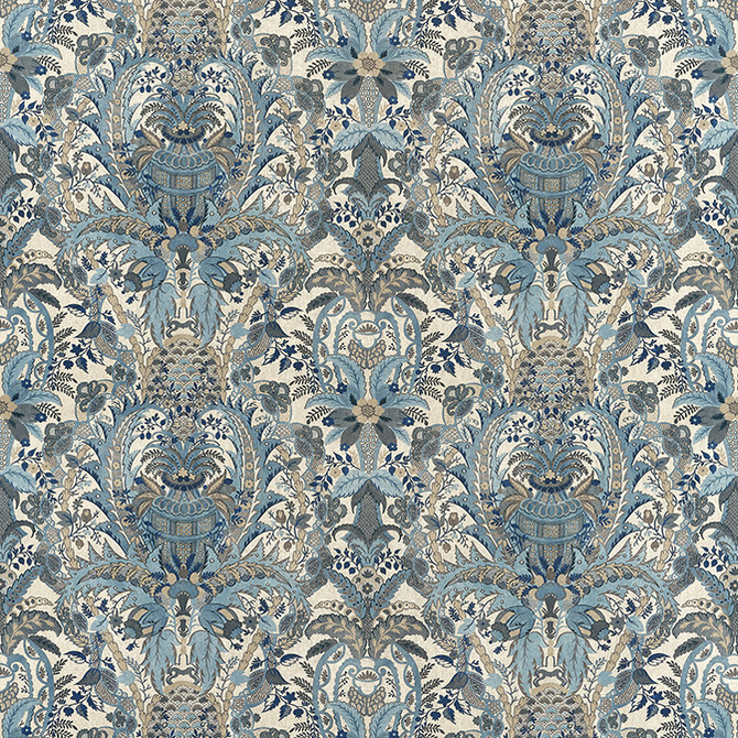 Narbeth Slate and Grey AF57862 by Anna French Fabric Anna French Fabric Narbeth Slate and Grey AF57862Fabric Bristol Fabric Book 51% Cotton, 49% Linen UNITED KINGDOM </p><p>Repeat: V: 26.25 54 - Fabric Carolina -