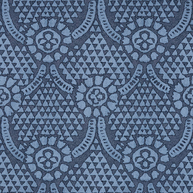 Chamomile Navy F914315 by Thibaut Fabric Thibaut Fabric Chamomile Navy F914315Fabric Canopy Fabric Book 100% Cotton THAILAND </p><p>Repeat: V: 16.5 54 - Fabric Carolina -