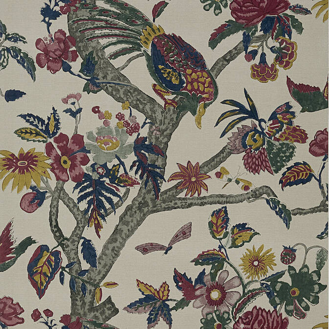 Coromandel Jewel T10229 by Thibaut Wallpaper Thibaut Wallpaper Coromandel Jewel T10229Wallpaper Colony Wallpaper UNITED STATES </p><p>Repeat: V: 27 27 - Fabric Carolina -