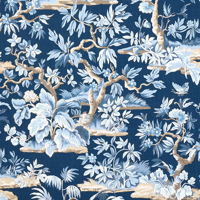 Elwood Navy AF24563 by Anna French Fabric Anna French Fabric Elwood Navy AF24563Fabric Devon Fabric Book 51% Linen, 49% Viscose UNITED STATES </p><p>Repeat: V: 36 54 - Fabric Carolina -