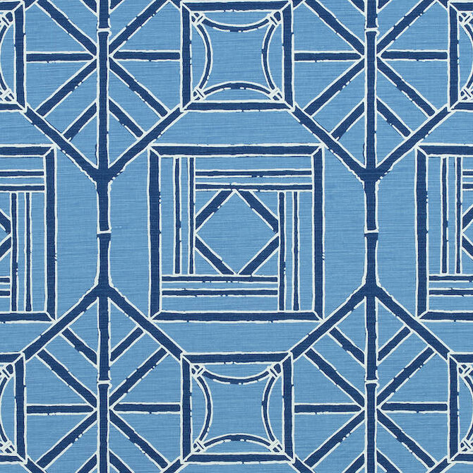 Shoji Panel Blue and Navy F975522 by Thibaut Fabric Thibaut Fabric Shoji Panel Blue and Navy F975522Fabric Dynasty Fabric Book 51% Linen, 49% Cotton U.S.A. </p><p>Repeat: V: 18 54 - Fabric Carolina -