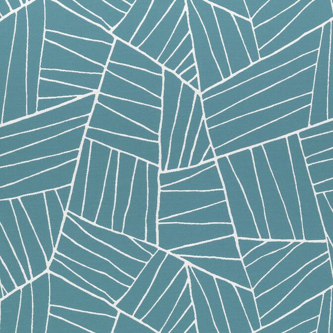 Jordan Teal W74663 by Thibaut Fabric Thibaut Fabric Jordan Teal W74663Fabric Festival 100% Polyester (UV) UNITED STATES </p><p>Repeat: V: 23.5 54 - Fabric Carolina -