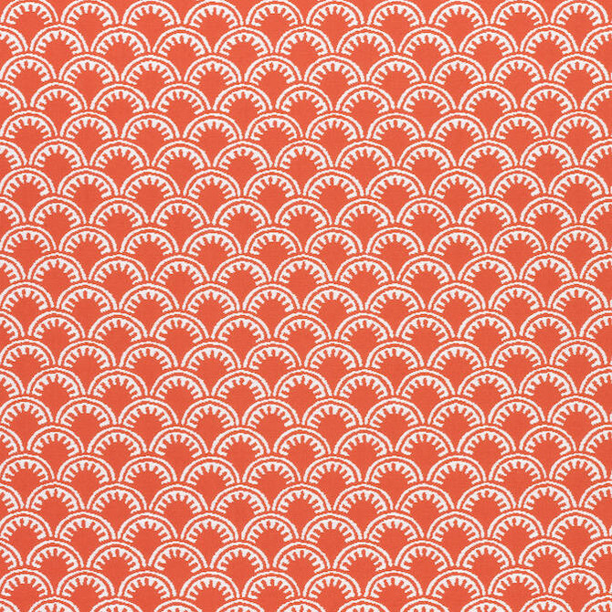 Maisie Coral W74632 by Thibaut Fabric Thibaut Fabric Maisie Coral W74632Fabric Festival 100% Polyester (UV) UNITED STATES </p><p>Repeat: V: 1.62 54 - Fabric Carolina -