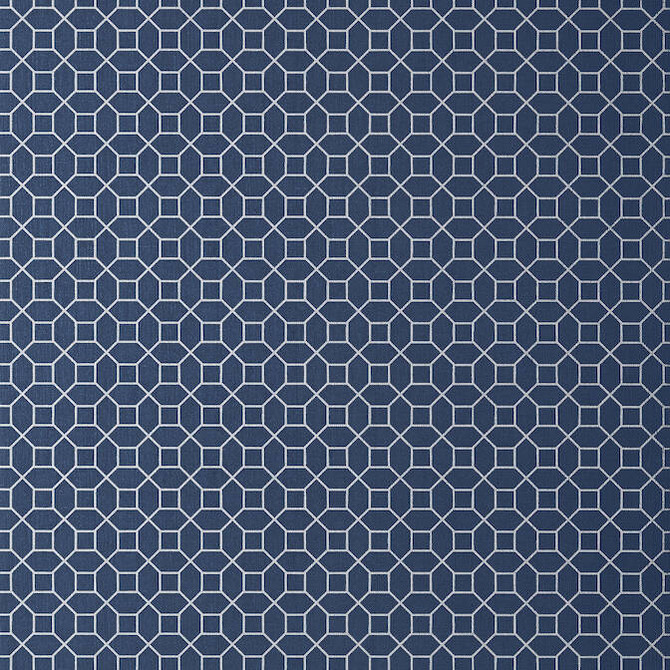 Farris Silver on Navy T11027 by Thibaut Wallpaper Thibaut Wallpaper Farris Silver on Navy T11027Wallpaper Geometric Resource 2 Wallpaper UNITED KINGDOM </p><p>Repeat: V: 27 27 - Fabric Carolina -