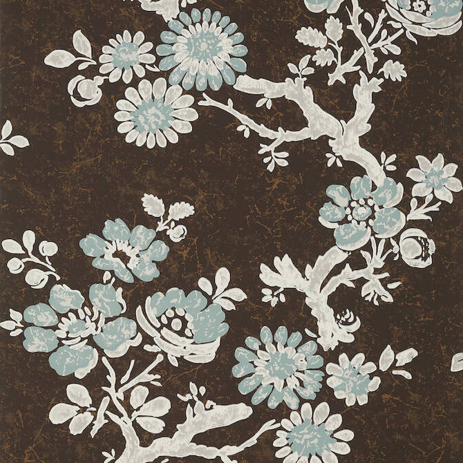 Claudette Brown T10817 by Thibaut Wallpaper Thibaut Wallpaper Claudette Brown T10817Wallpaper Heritage Wallpaper UNITED STATES </p><p>Repeat: V: 36 27 - Fabric Carolina -