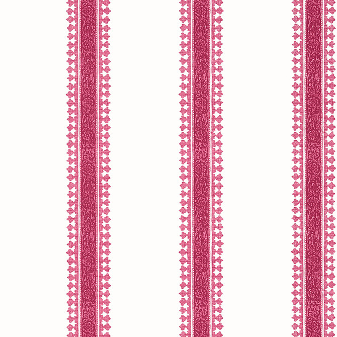 Cambridge Stripe Raspberry T36469 by Thibaut Wallpaper Thibaut Wallpaper Cambridge Stripe Raspberry T36469Wallpaper Indienne Non Woven Wallpaper UNITED STATES </p><p>Repeat: V: - 27 - Fabric Carolina -
