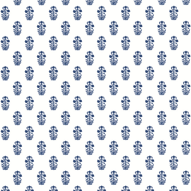 Corwin Navy on White T36400 by Thibaut Wallpaper Thibaut Wallpaper Corwin Navy on White T36400Wallpaper Indienne Non Woven Wallpaper UNITED STATES </p><p>Repeat: V: 4.25 27 - Fabric Carolina -
