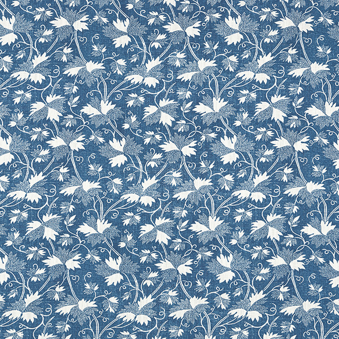 Chester Navy F936433 by Thibaut Fabric Thibaut Fabric Chester Navy F936433Fabric Indienne Fabric Book 90% Cotton, 10% Linen SCOTLAND </p><p>Repeat: V: 9.75 54 - Fabric Carolina -