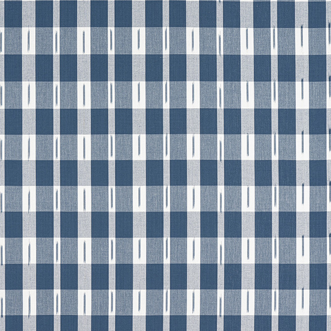 Ellastone Check Navy W736439 by Thibaut Fabric Thibaut Fabric Ellastone Check Navy W736439Fabric Indienne Fabric Book 100% Cotton INDIA </p><p>Repeat: V: 4.5 54 - Fabric Carolina -