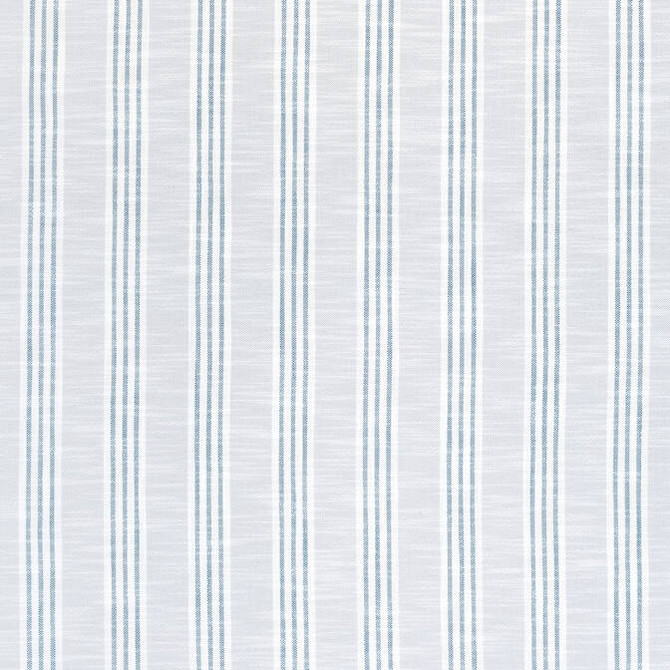 Southport Stripe Sterling and Cobalt W73484 by Thibaut Fabric Thibaut Fabric Southport Stripe Sterling and Cobalt W73484Fabric Landmark 95% Polyester, 5% Olefin (UV) U.S.A. </p><p>Repeat: V: 3.5 54 - Fabric Carolina -