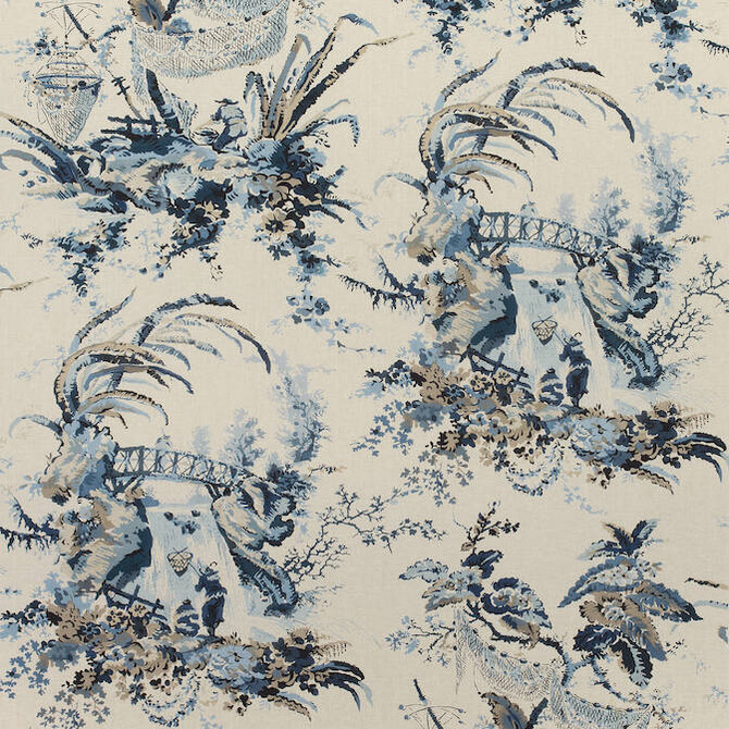 Moorea Blue AF72983 by Anna French Fabric Anna French Fabric Moorea Blue AF72983Fabric Manor 100% Linen UNITED KINGDOM </p><p>Repeat: V: 71 54 - Fabric Carolina -
