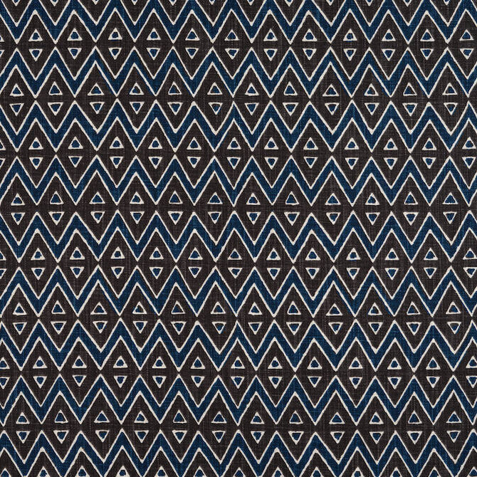 Tiburon Brown and Navy F913236 by Thibaut Fabric Thibaut Fabric Tiburon Brown and Navy F913236Fabric Mesa Fabric Book 100% Cotton Muslin UNITED STATES </p><p>Repeat: V: - 54 - Fabric Carolina -