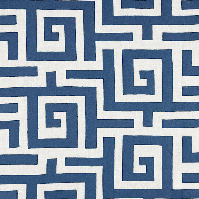 Tulum Applique Navy W713225 by Thibaut Fabric Thibaut Fabric Tulum Applique Navy W713225Fabric Mesa Fabric Book 61% Linen, 38% Wool, 1% Viscose INDIA </p><p>Repeat: V: - 52 - Fabric Carolina -