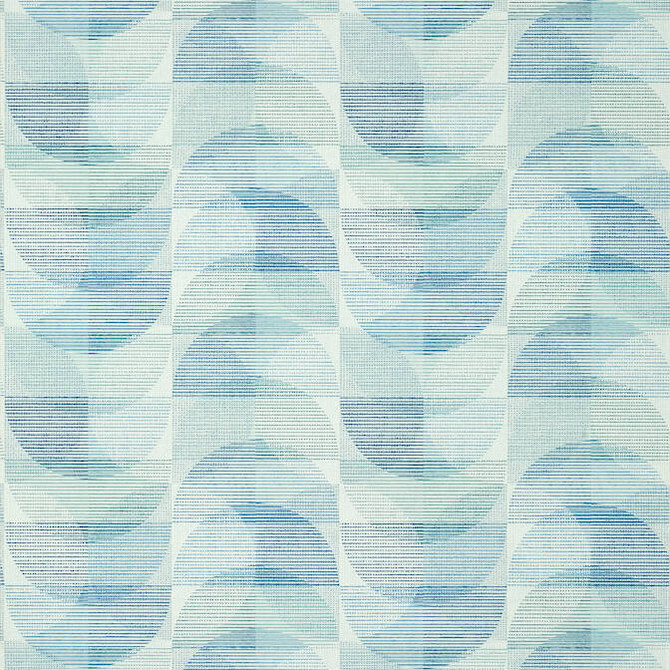 Half Moon Robin's Egg T462 by Thibaut Wallpaper Thibaut Wallpaper Half Moon Robin's Egg T462Wallpaper Modern Resource Non Woven Wallpaper U.S.A. </p><p>Repeat: V: 25.25 27 - Fabric Carolina -