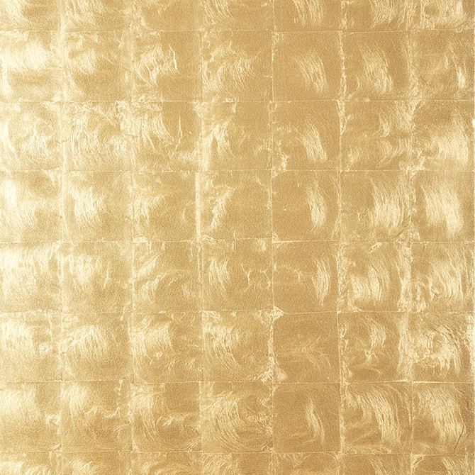 Metal Leaf Metallic Gold T41011 by Thibaut Wallpaper Thibaut Wallpaper Metal Leaf Metallic Gold T41011Wallpaper Modern Resource 4 Metal Leaf CHINA </p><p>Repeat: V: - 36 - Fabric Carolina -