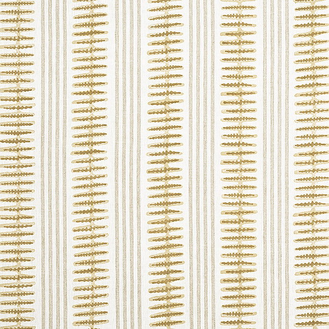 Indo Stripe Camel F981316 by Thibaut Fabric Thibaut Fabric Indo Stripe Camel F981316Fabric Montecito 100% Linen INDIA </p><p>Repeat: V: 5 54 - Fabric Carolina -