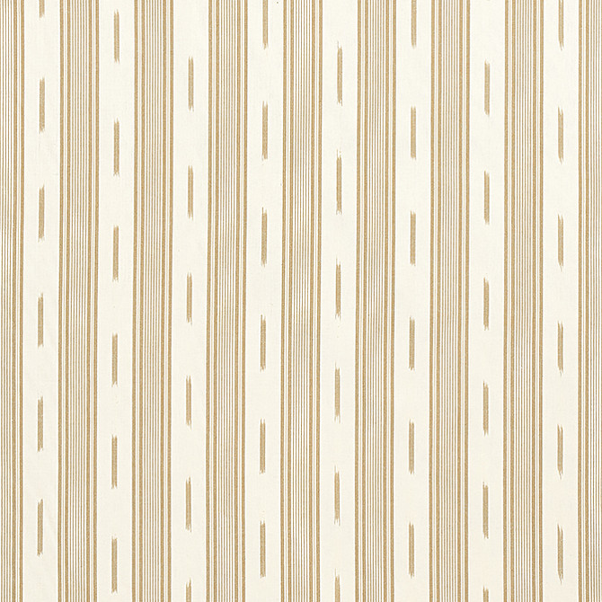 Odeshia Stripe Camel W781306 by Thibaut Fabric Thibaut Fabric Odeshia Stripe Camel W781306Fabric Montecito 100% Cotton INDIA </p><p>Repeat: V: 4.75 54 - Fabric Carolina -