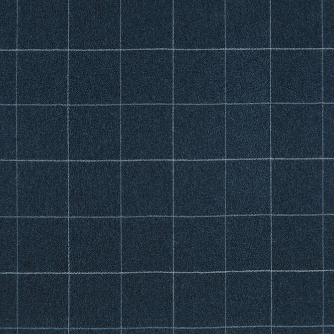 Ravello Indigo W8102 by Thibaut Fabric Thibaut Fabric Ravello Indigo W8102Fabric Sereno 80% Wool, 20% Nylon ITALY </p><p>Repeat: V: 6 54 - Fabric Carolina -