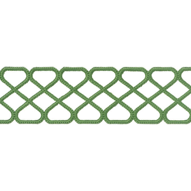 Ripley Applique Kelly E12021 by Thibaut Fabric Thibaut Fabric Ripley Applique Kelly E12021Fabric Tapes & Trims Volume 1 100% Polyester INDIA </p><p>Repeat: V: 1.37 2.5 - Fabric Carolina -