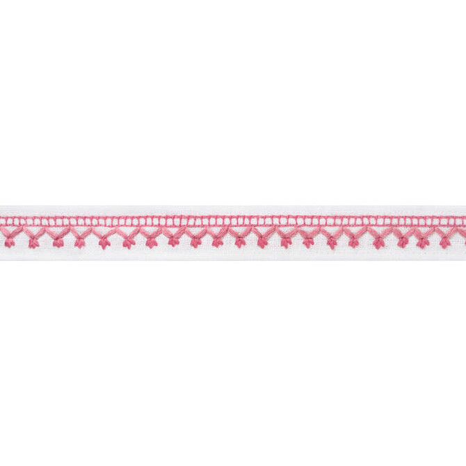 Brigette Tape Peony E12118 by Thibaut Fabric Thibaut Fabric Brigette Tape Peony E12118Fabric Tapes & Trims Volume 2 70% Cotton, 30% Poly INDIA </p><p>Repeat: V: 0.5 1 - Fabric Carolina -