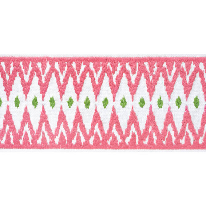 Delmont Tape Peony E12051 by Thibaut Fabric Thibaut Fabric Delmont Tape Peony E12051Fabric Tapes & Trims Volume 2 40% Linen, 30% Cotton, 30% Poly INDIA </p><p>Repeat: V: 4.5 4 - Fabric Carolina -