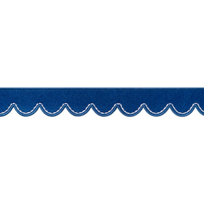 Pippa Tape Bermuda E12148 by Thibaut Fabric Thibaut Fabric Pippa Tape Bermuda E12148Fabric Tapes & Trims Volume 2 97% Polyester, 3% Viscose INDIA </p><p>Repeat: V: 1.06 1.25 - Fabric Carolina -