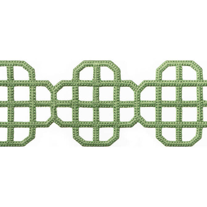 Fret Applique Kelly E12270 by Thibaut Fabric Thibaut Fabric Fret Applique Kelly E12270Fabric Tapes & Trims Volume 3 100% Polyester INDIA </p><p>Repeat: V: 3.25 3.5 - Fabric Carolina -