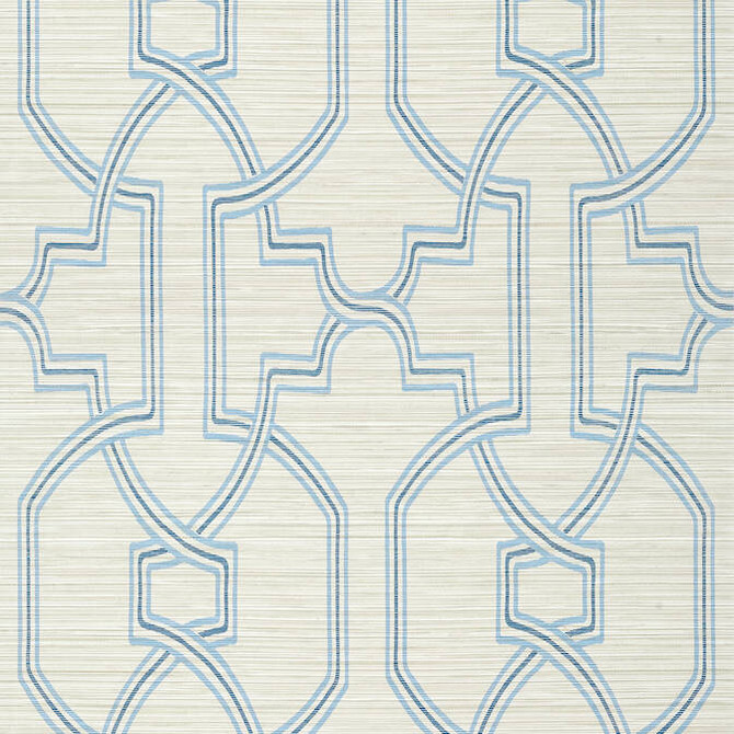 Promenade Cream and Blue T277 by Thibaut Wallpaper Thibaut Wallpaper Promenade Cream and Blue T277Wallpaper Texture Resource 6 Non-Woven Vinyl Wallpaper U.S.A. </p><p>Repeat: V: 21 27 - Fabric Carolina -