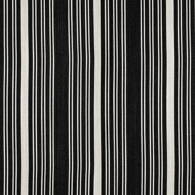Kaia Stripe Onyx W8537 by Thibaut Fabric Thibaut Fabric Kaia Stripe Onyx W8537Fabric Villa 100% Solution Dyed Acrylic ITALY </p><p>Repeat: V: 0 54 - Fabric Carolina -
