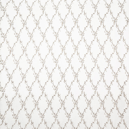 Settling In Natural by Carole Fabric Neutral Ground Base: 73% Cotton, 27% Polyester Embr: 100% Viscose India  9 3/8" V, 4 1/2" H 51""  - Fabric Carolina -