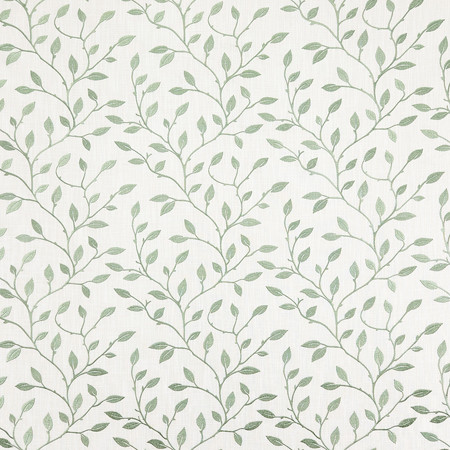 Looking Good Shale Green by Carole Fabric Oasis 100% Polyester India  12 5/8" V, 13" H 51.5"  - Fabric Carolina -