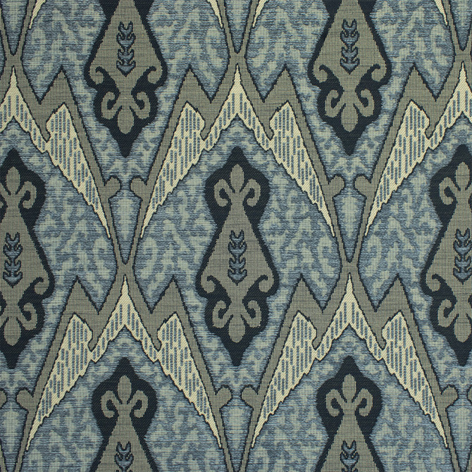 S6773 Indigo by Greenhouse Fabric 65.99% Polyester, 18.70% Rayon, 15.31% Cotton USA 33,000 </p><p>Repeat: 14.5" H, 13.5" V 57" - Fabric Carolina -