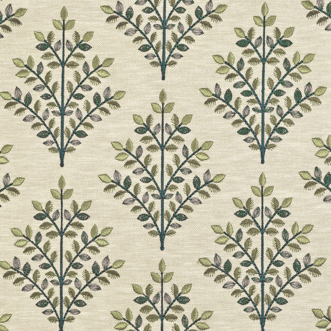 S6175 Hemlock by Greenhouse Fabric 71% Polyester, 29% Cotton With 100% Polyester Embroidery India 9,000 </p><p>Repeat: 7.5" H, 6.5" V 52" - Fabric Carolina -