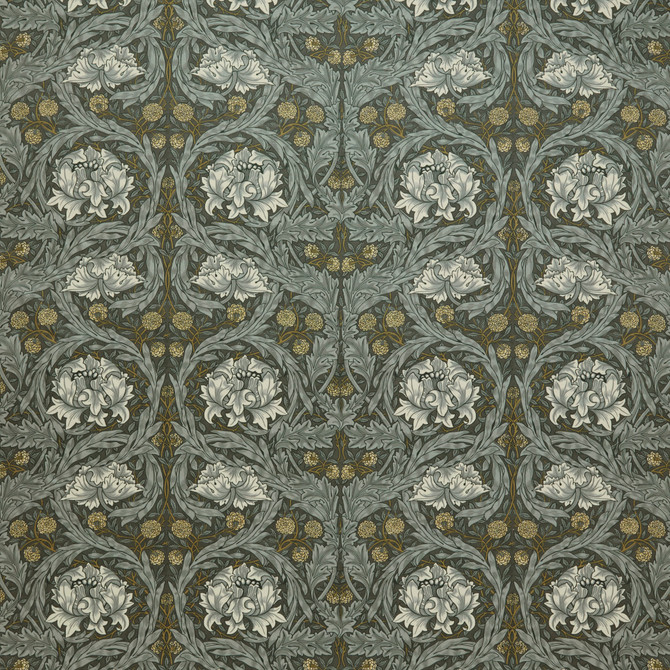 7877 African Marigold Velvet 2 Steel by Wmah Fabric Wmah Fabric 7877 African Marigold Velvet 2 SteelFabric WILLIAM MORRIS AT HOME KELMSCOTT GARDENS VOL 2 100%POL TURKEY </p><p>Repeat: H: 27.125, V: 16.125 54 in - Fabric Carolina - 7877 African Marigold Velvet 2 Steel by Wmah Fabric Wmah Fabric 7877 African Marigold Velvet 2 SteelFabric WILLIAM MORRIS AT HOME KELMSCOTT GARDENS VOL 2 100%POL TURKEY </p><p>Repeat: H: 27.125, V: 16.125 54 in - Fabric Carolina -