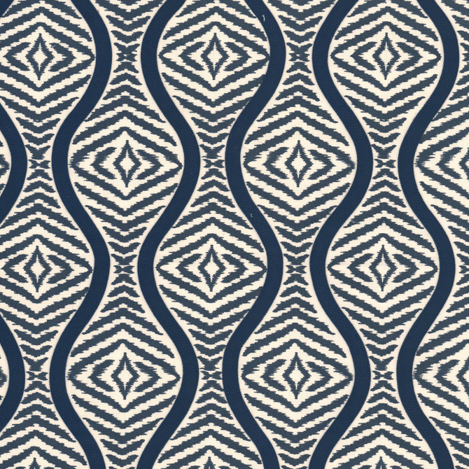 Bigwig 1 Wedgewood by Stout Fabric Stout Fabric Bigwig 1 WedgewoodFabric COMFORTABLE LIVING MOONSTONE/NAVY 100%COT INDIA </p><p>Repeat: H: 7.000, V: 8.625 52 in - Fabric Carolina -